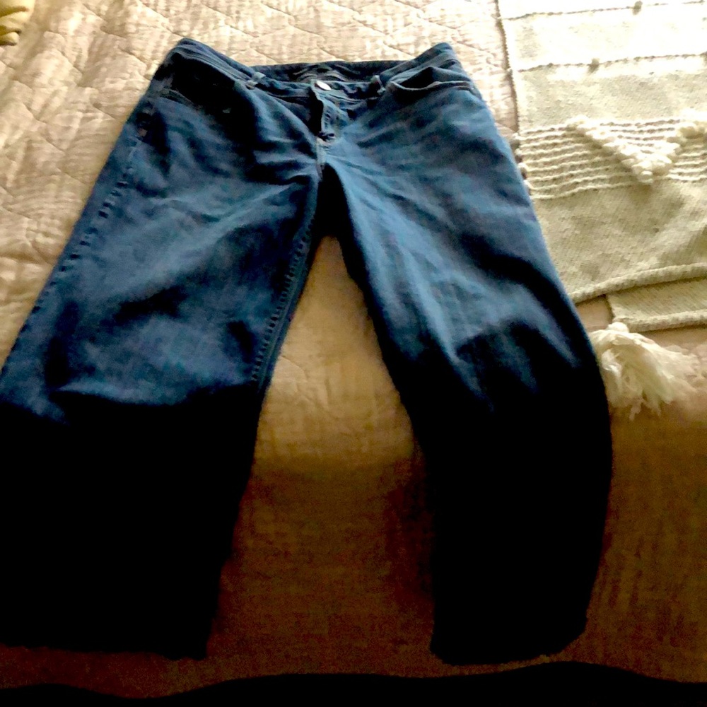 Cropped jeans
